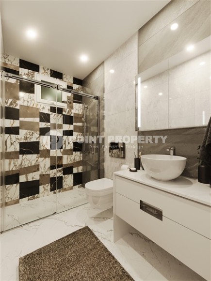 Квартиры и дуплексы в новом жилом комплексе на этапе строительства, с возможностью получения рассрочки платежа и вида на жительство в Турции-id-5304-фото-9