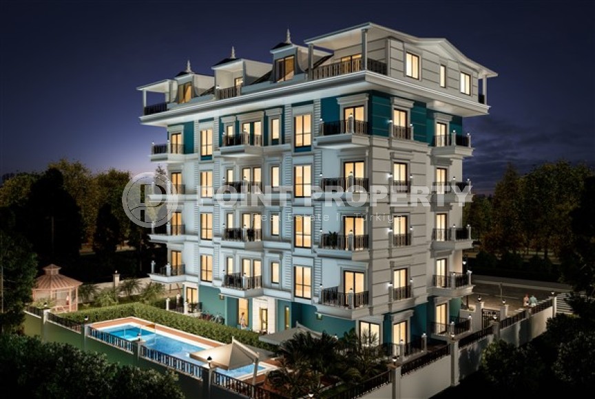 Квартиры и дуплексы в новом жилом комплексе на этапе строительства, с возможностью получения рассрочки платежа и вида на жительство в Турции-id-5304-фото-17