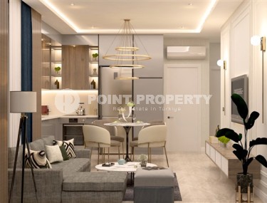 Новые апартаменты планировкой 1+1, в современном жилом комплексе 2023 года постройки, возле моря, в районе нижняя Оба-id-5306-фото-2