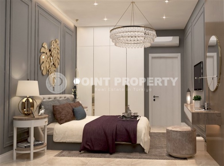 Новые апартаменты планировкой 1+1, в современном жилом комплексе 2023 года постройки, возле моря, в районе нижняя Оба-id-5306-фото-6