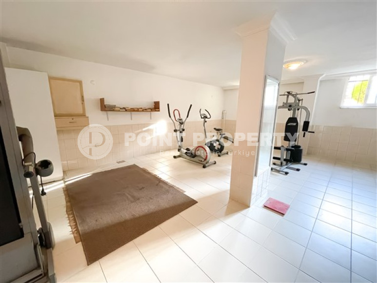 Просторная трехкомнатная квартира, 110м², с ремонтом в комплексе с инфраструктурой в центре Алании-id-1421-фото-24