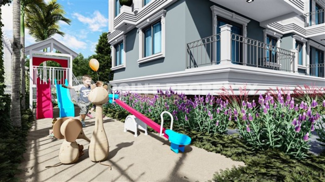 Квартиры 2+1 и дуплексы, общей площадью от 73 до 83 м2, в километре от моря в районе Демирташ-id-5307-фото-7