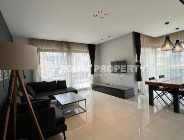 Стильная квартира с современным дизайном на 1-м этаже в жилом комплексе 2017 года постройки, в центре района Оба-id-5309-фото-3