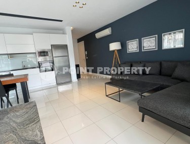 Стильная квартира с современным дизайном на 1-м этаже в жилом комплексе 2017 года постройки, в центре района Оба-id-5309-фото-4