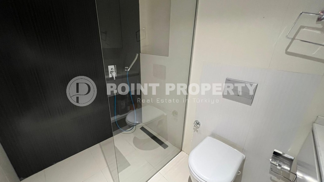 Стильная квартира с современным дизайном на 1-м этаже в жилом комплексе 2017 года постройки, в центре района Оба-id-5309-фото-7