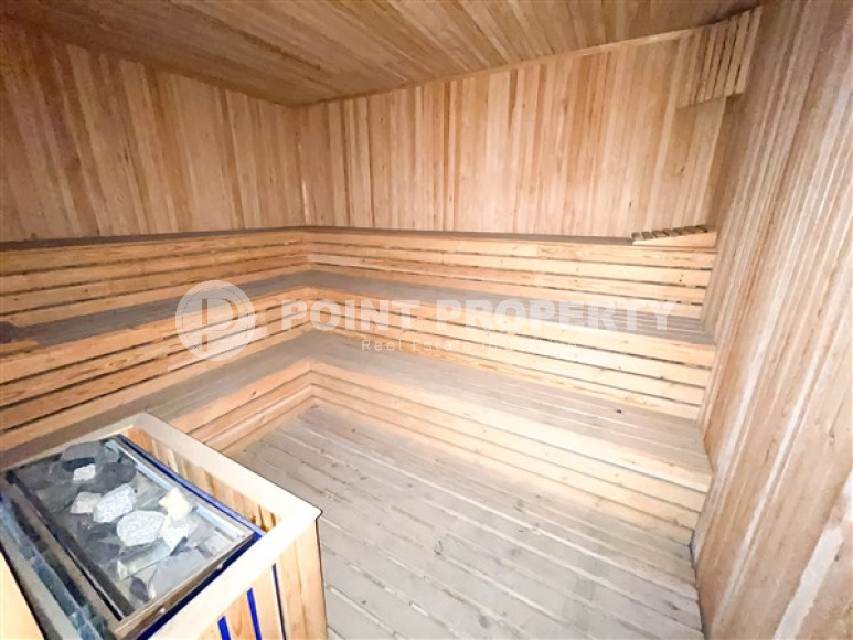 Просторная трехкомнатная квартира, 110м², с ремонтом в комплексе с инфраструктурой в центре Алании-id-1421-фото-28