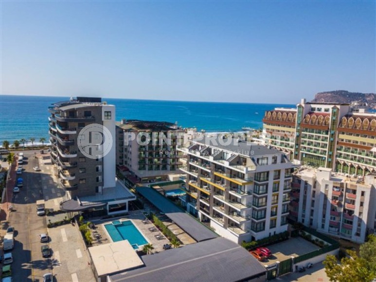 Стильная квартира с современным дизайном на 1-м этаже в жилом комплексе 2017 года постройки, в центре района Оба-id-5309-фото-20