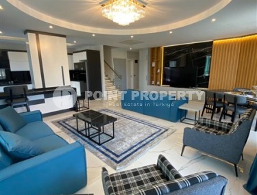 Роскошный дуплекс на самом берегу Средиземного моря в элитном районе Аланьи - Каргыджак-id-5311-фото-1