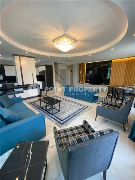 Luxurious duplex on the very shore of the Mediterranean Sea in the elite area of Alanya - Kargicak-id-5311-photo-1