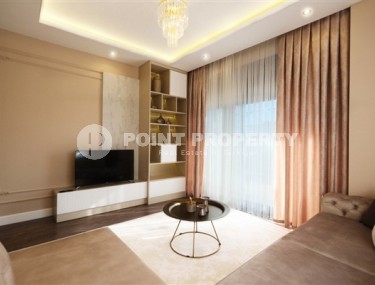 Новые благоустроенные апартаменты с тремя спальными комнатами в центральном районе города Аланья-id-5313-фото-4