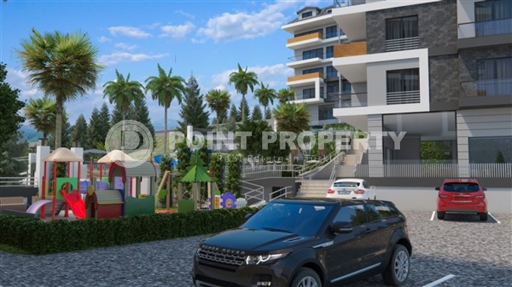 Новые благоустроенные апартаменты с тремя спальными комнатами в центральном районе города Аланья-id-5313-фото-16