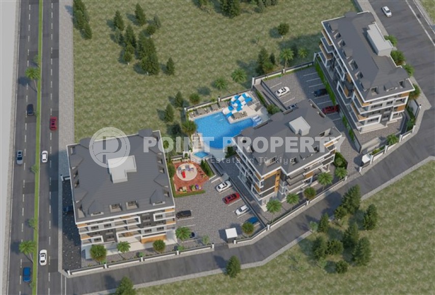 Новые благоустроенные апартаменты с тремя спальными комнатами в центральном районе города Аланья-id-5313-фото-20