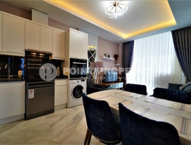 Стильные небольшие апартаменты с одной спальной комнатой, в 100 метрах от Средиземного моря, в районе города Аланья - Каргыджак-id-5315-фото-3