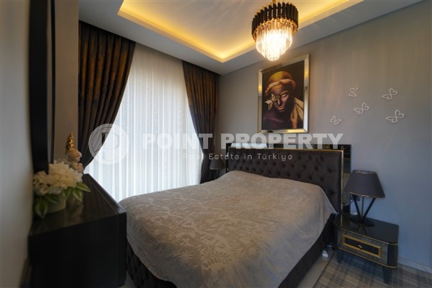 Стильные небольшие апартаменты с одной спальной комнатой, в 100 метрах от Средиземного моря, в районе города Аланья - Каргыджак-id-5315-фото-5