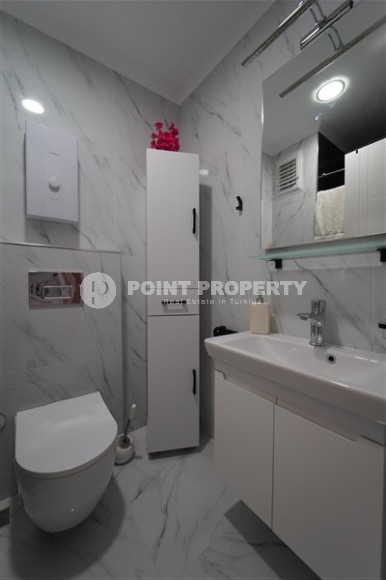 Стильные небольшие апартаменты с одной спальной комнатой, в 100 метрах от Средиземного моря, в районе города Аланья - Каргыджак-id-5315-фото-7