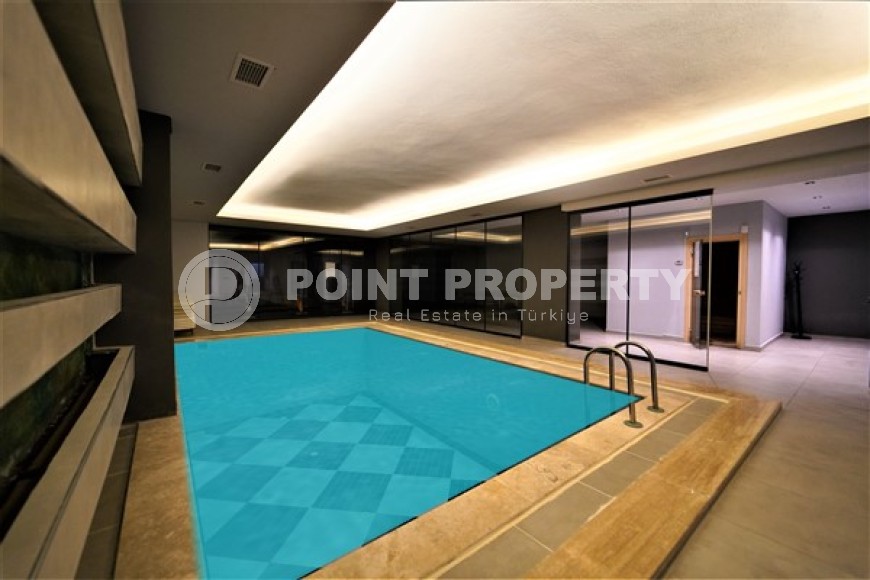 Стильные небольшие апартаменты с одной спальной комнатой, в 100 метрах от Средиземного моря, в районе города Аланья - Каргыджак-id-5315-фото-11