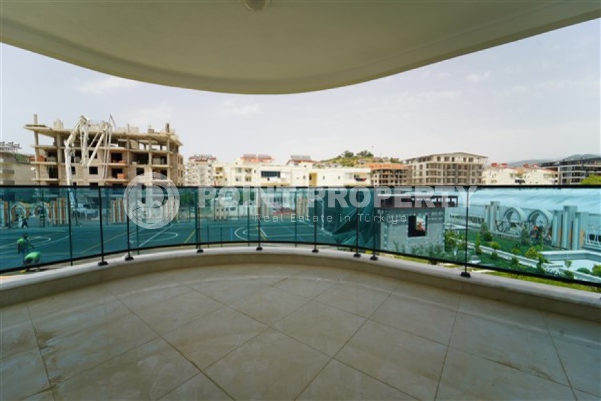 Новые светлые апартаменты с двумя спальными комнатами в современном жилом комплексе, в городе Газипаша-id-5316-фото-12