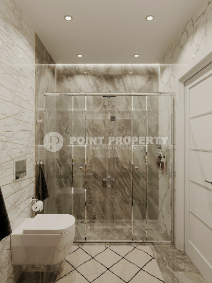 Эксклюзивная двухэтажная вилла премиум-класса на участке земли площадью 600 кв. м. в живописном районе Аланьи – Каргыджак.-id-1055-фото-19