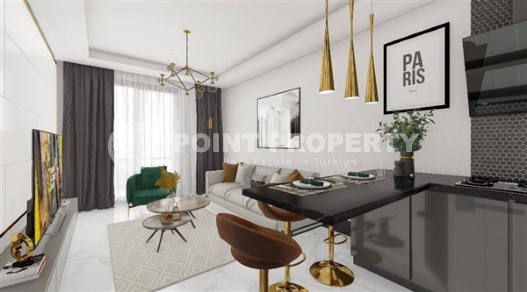 Апартаменты в новом жилом комплексе, введенном в эксплуатацию в 2023 году, в престижном районе Аланьи - Каргыджак-id-5322-фото-2