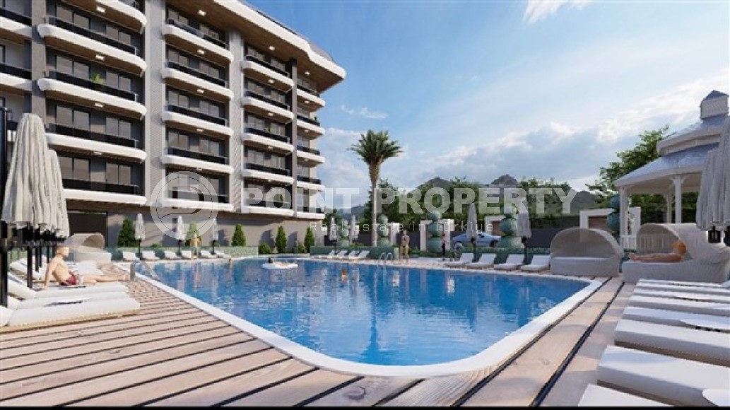 Апартаменты в новом жилом комплексе, введенном в эксплуатацию в 2023 году, в престижном районе Аланьи - Каргыджак-id-5322-фото-11