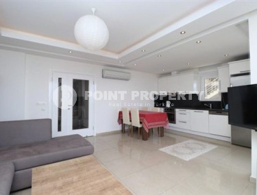 Светлые апартаменты с видом на Средиземное море, планировкой 2+1, в районе города Аланья - Конаклы-id-5327-фото-2