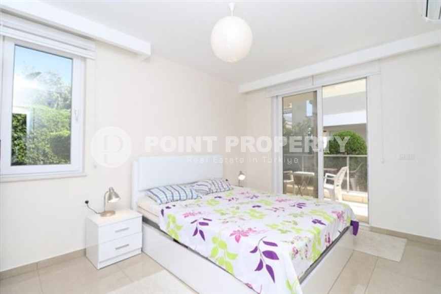 Светлые апартаменты с видом на Средиземное море, планировкой 2+1, в районе города Аланья - Конаклы-id-5327-фото-3