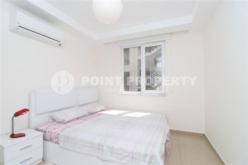 Светлые апартаменты с видом на Средиземное море, планировкой 2+1, в районе города Аланья - Конаклы-id-5327-фото-4