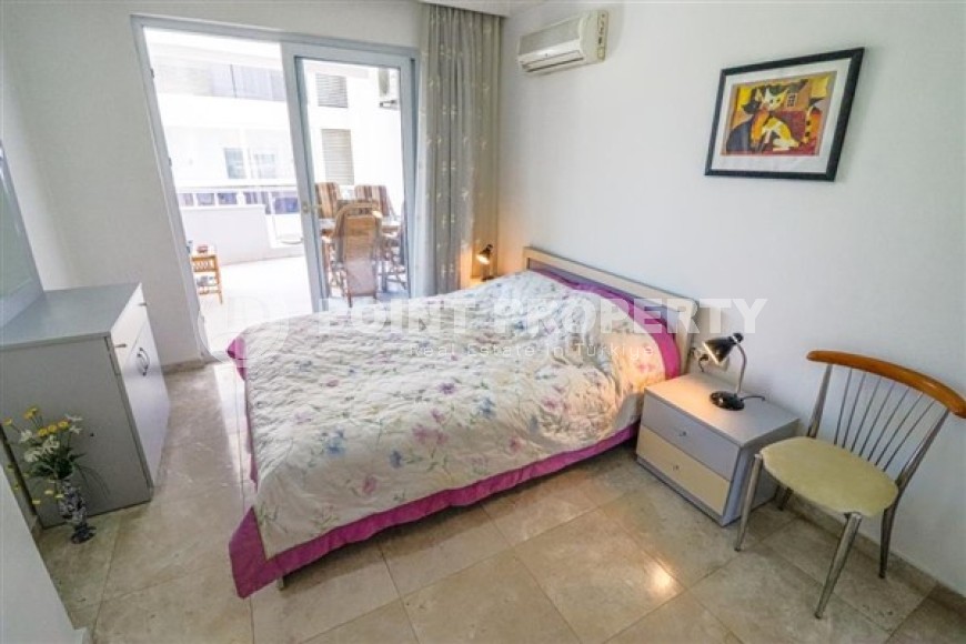 Меблированные апартаменты с двумя спальными комнатами, в жилом комплексе с видом на Торосские горы, в центральном районе города Аланья-id-5330-фото-4