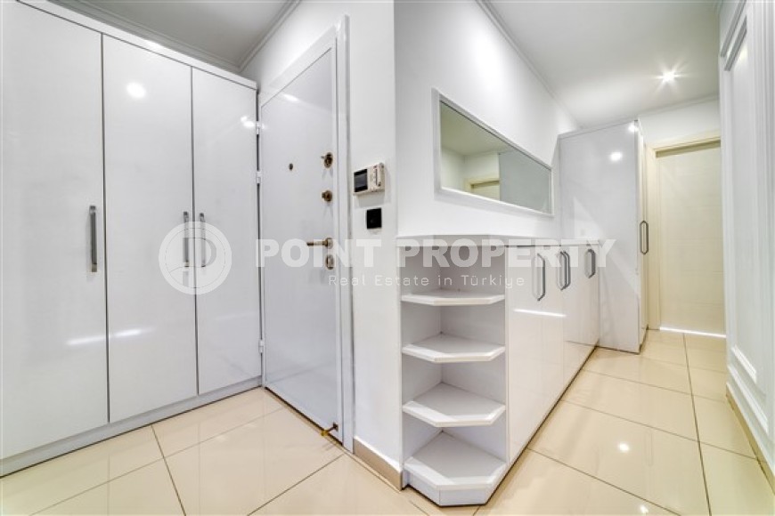 Стильные апартаменты с двумя спальными комнатами в районе пляжа Клеопатра, в центре города Аланья-id-5331-фото-9