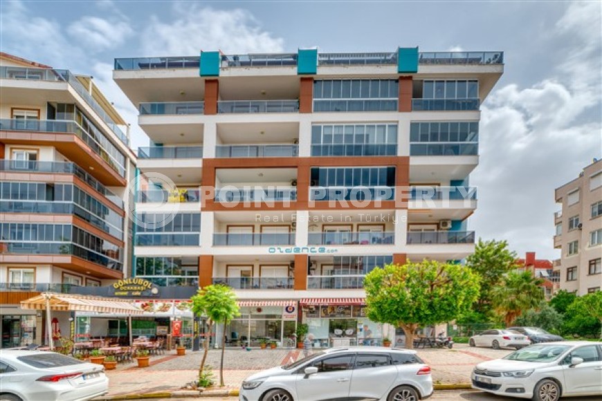 Стильные апартаменты с двумя спальными комнатами в районе пляжа Клеопатра, в центре города Аланья-id-5331-фото-17