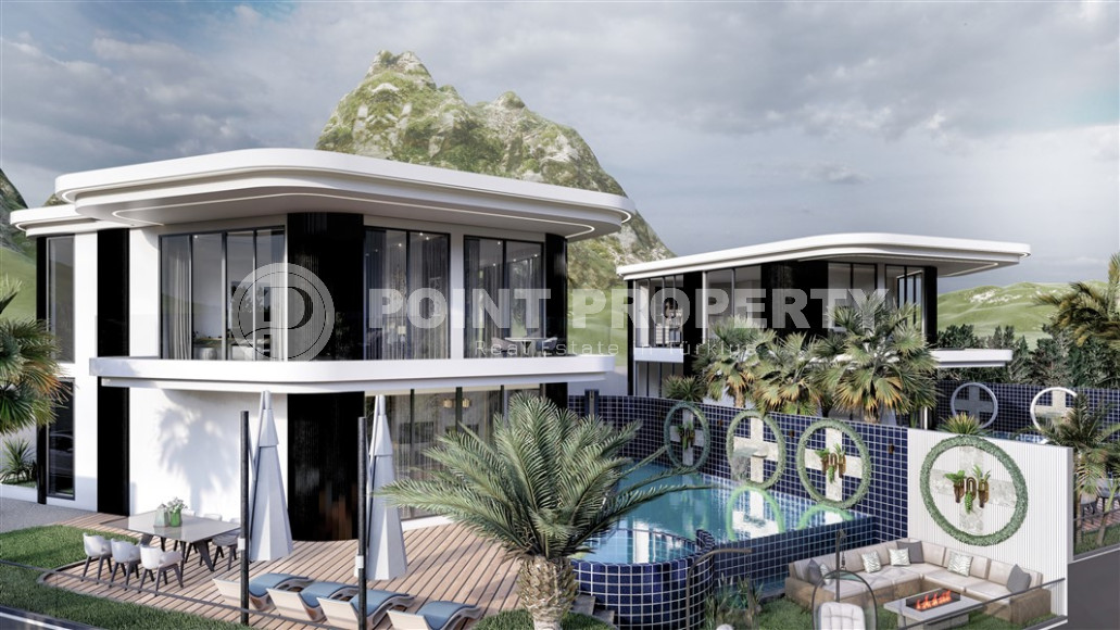 Luxurious villa on a spacious plot of land of 445 sq. m. m. and with an exclusive layout in a cozy area of Kargicak is waiting for its buyer.-id-1056-photo-2