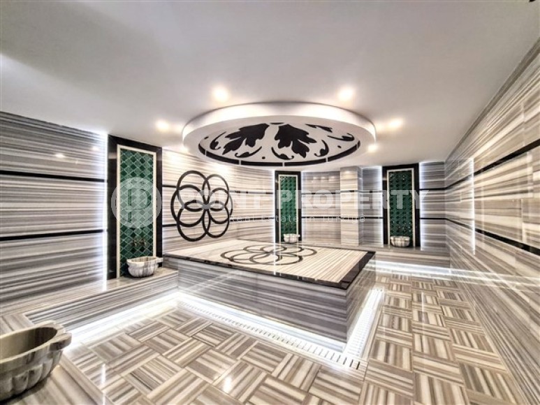 Светлые просторные апартаменты 1+1, общей площадью 75 м2, в 650 метрах от знаменитого пляжа Клеопатры-id-5339-фото-10