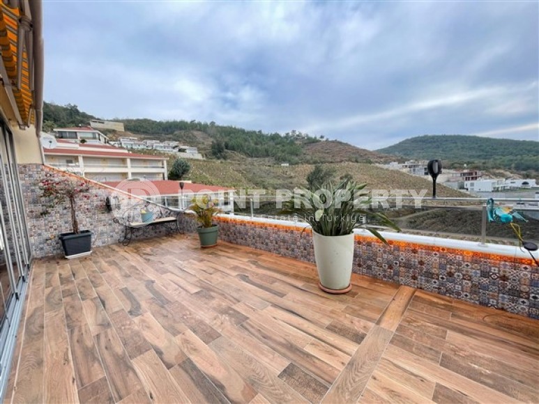 Комфортабельные апартаменты 3+1 с большой открытой террасой с видом на Торосские горы-id-5342-фото-12