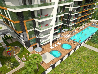 New luxury complex in the Alanya area - Oba: apartments of different layouts from a construction company-id-1423-photo-4