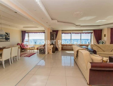 Furnished duplex penthouse 6+1, 550m² on the first coastline in Oba, Alanya.-id-1425-photo-5