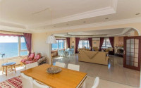 Furnished duplex penthouse 6+1, 550m² on the first coastline in Oba, Alanya.-id-1425-photo-6