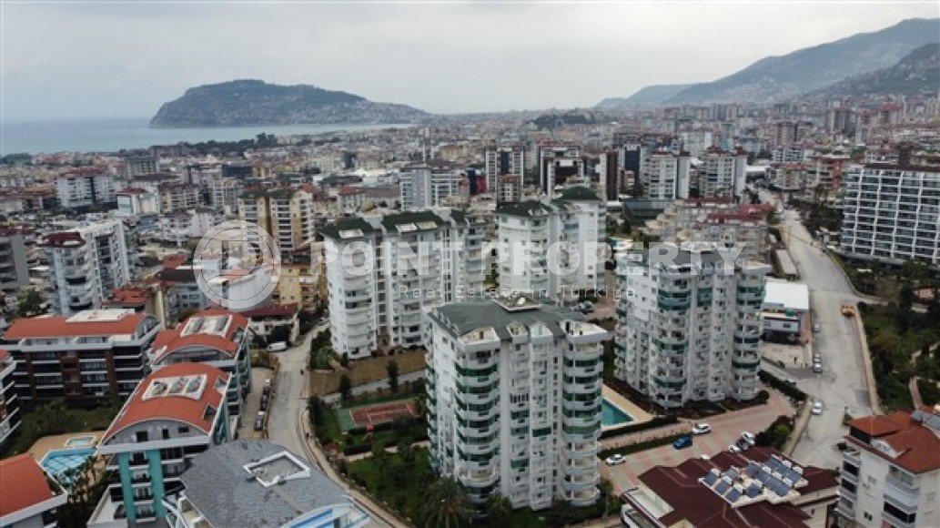 Panoramic duplex 3+2 on the 10th floor with attic in the center of a quiet, comfortable area of Alanya - Cikcilli-id-5350-photo-16