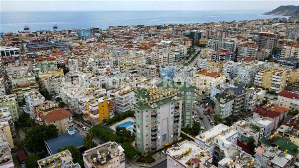 Spacious 3+1 apartment with panoramic views of the city and the Taurus Mountains 800 meters from the sea-id-5353-photo-17