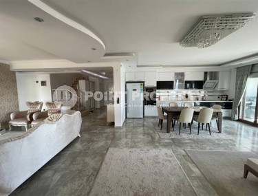 Роскошный панорамный дуплекс с видом на море и горы в центре престижного района Аланьи - Кестель-id-5354-фото-4