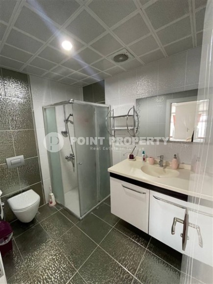 Роскошный панорамный дуплекс с видом на море и горы в центре престижного района Аланьи - Кестель-id-5354-фото-11