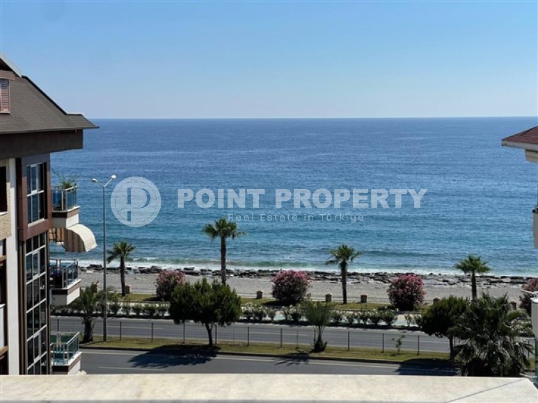 Роскошный панорамный дуплекс с видом на море и горы в центре престижного района Аланьи - Кестель-id-5354-фото-19