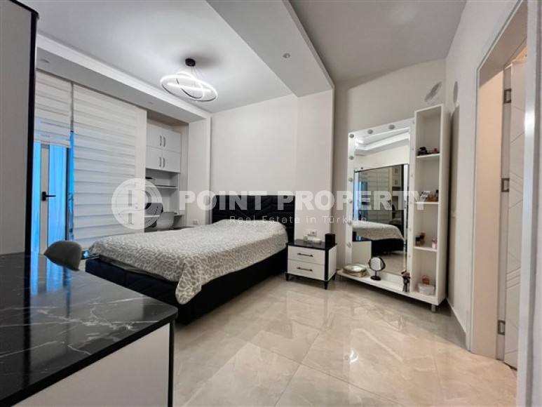 Bright furnished apartment with two bedrooms, in a modern residential complex near the Mediterranean Sea, in the Mahmutlar area-id-5360-photo-5