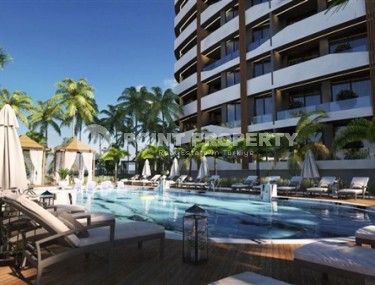 One bedroom apartment in a residential complex at the final stage of construction, in the Alanya - Avsallar area-id-5362-photo-1