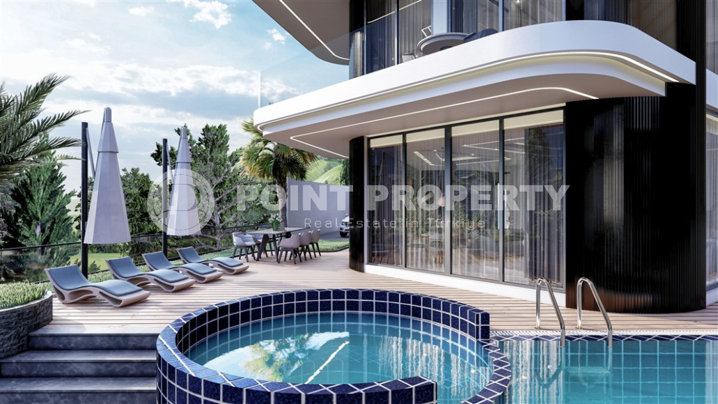 Luxurious villa on a spacious plot of land of 445 sq. m. m. and with an exclusive layout in a cozy area of Kargicak is waiting for its buyer.-id-1056-photo-6