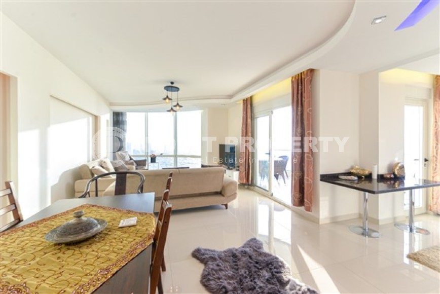 Стильные меблированные апартаменты планировкой 2+1, возле Средиземного моря, в современном районе города Аланья - Махмутлар-id-5366-фото-3