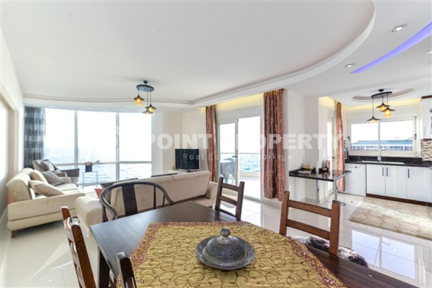 Стильные меблированные апартаменты планировкой 2+1, возле Средиземного моря, в современном районе города Аланья - Махмутлар-id-5366-фото-4