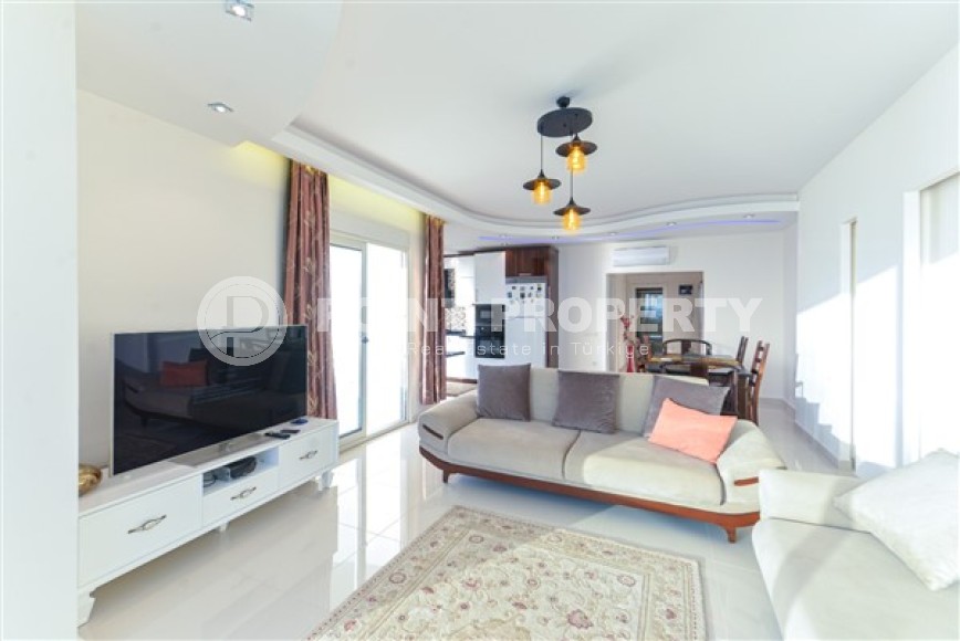 Стильные меблированные апартаменты планировкой 2+1, возле Средиземного моря, в современном районе города Аланья - Махмутлар-id-5366-фото-5