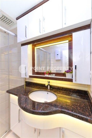 Стильные меблированные апартаменты планировкой 2+1, возле Средиземного моря, в современном районе города Аланья - Махмутлар-id-5366-фото-10