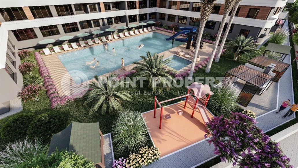 Новый инвестиционно-привлекательный проект в центре района Томюк, Мерсин-id-5367-фото-6