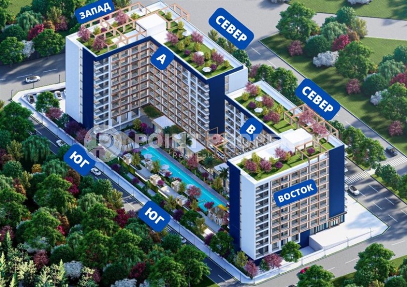 Компактные недорогие студии в жилом комплексе отельного типа в 700 метрах от моря-id-5368-фото-7